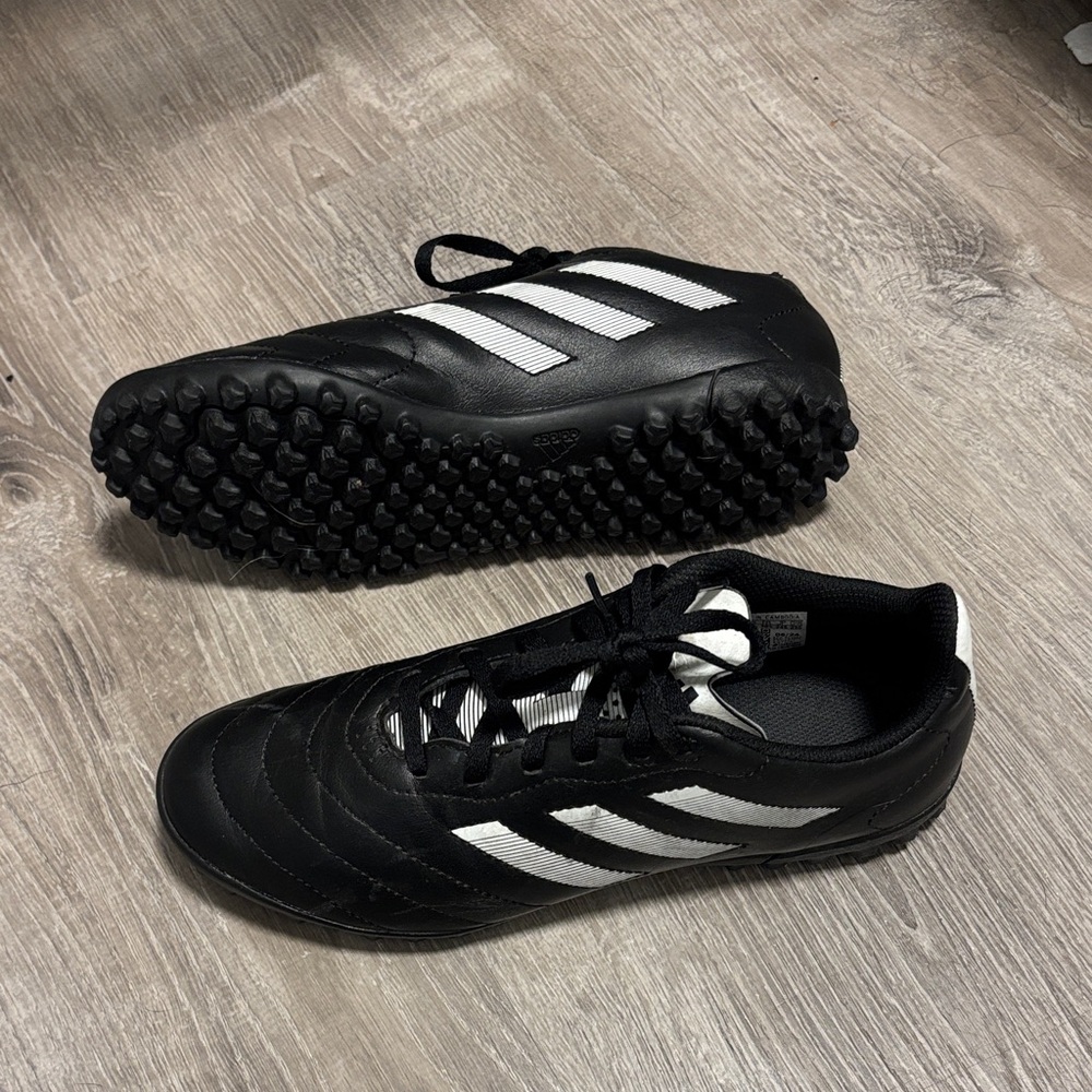 adidas Black and White Turf Soccer Shoes